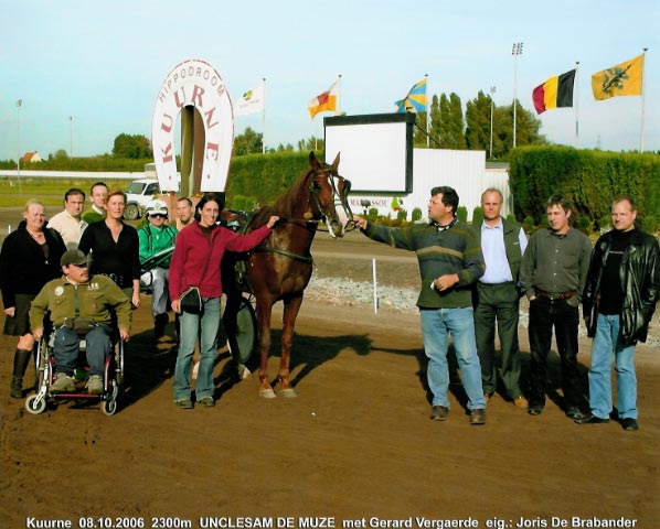 Uncle Sam de Muze wint te Kuurne